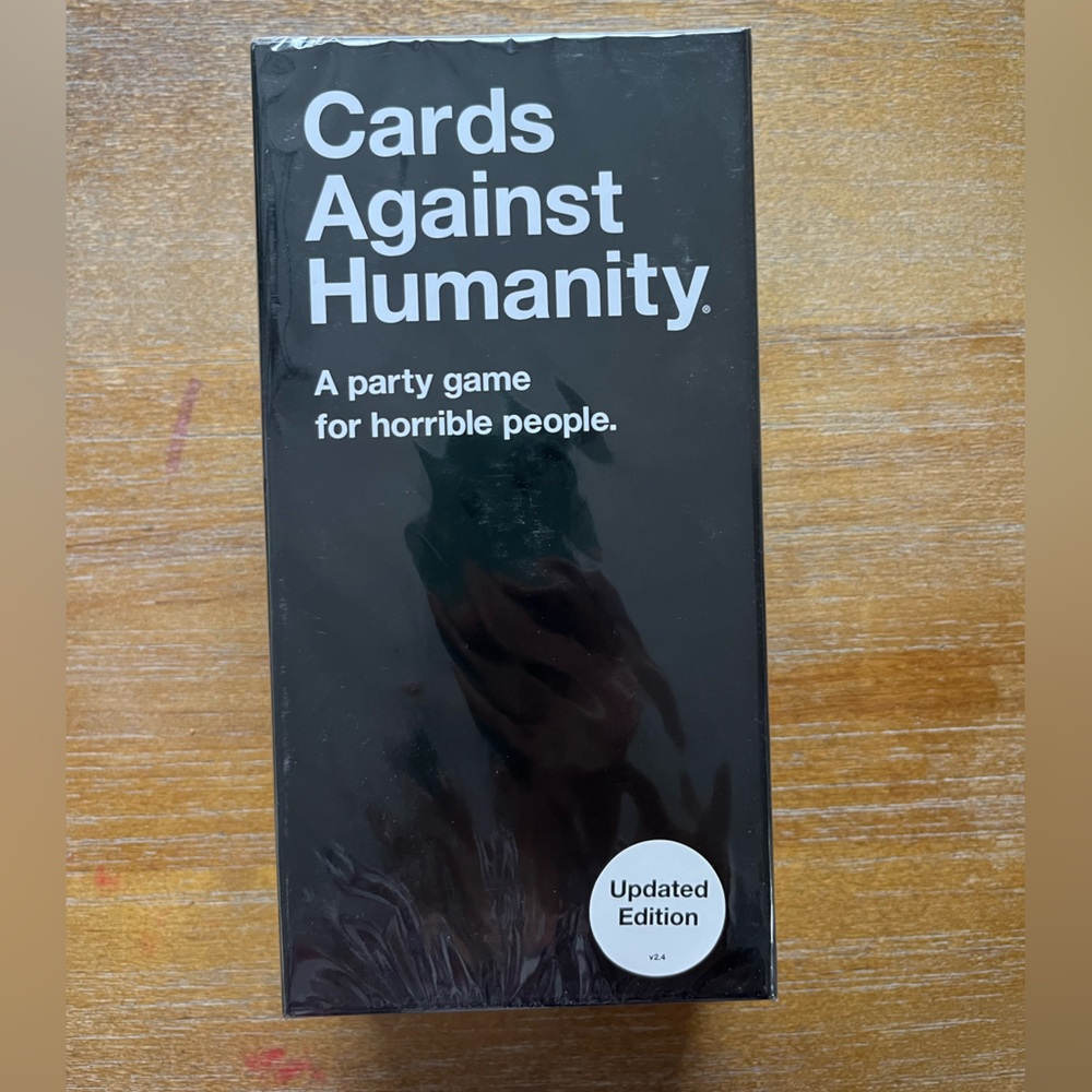 Cards Against Humanity, Brand New In Box, Unopened. Retails $29